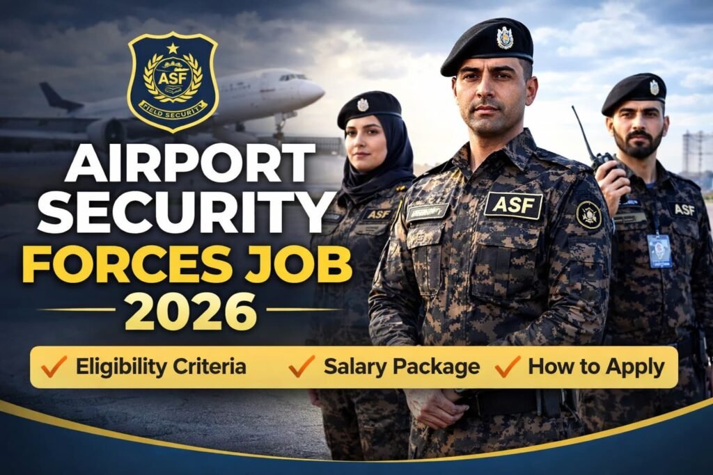 Airport Security Forces Job 2026 – Official Apply Guide