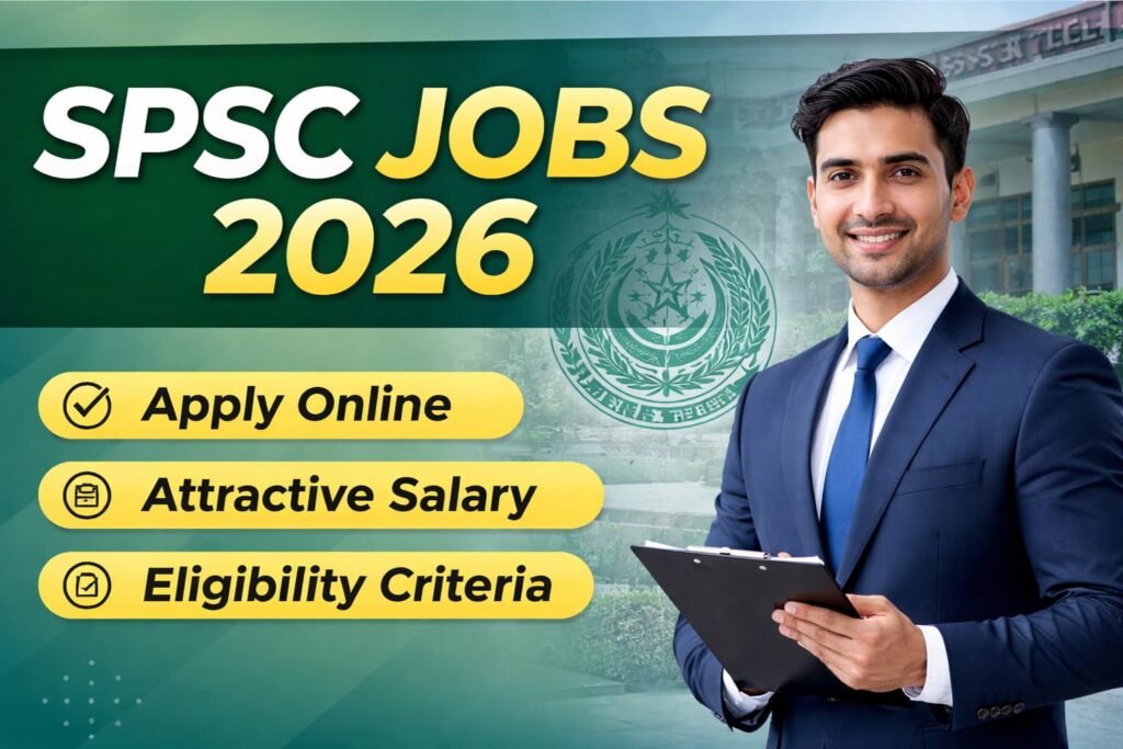 SPSC Jobs 2026: Assistant Engineer Vacancies Announced in Sindh